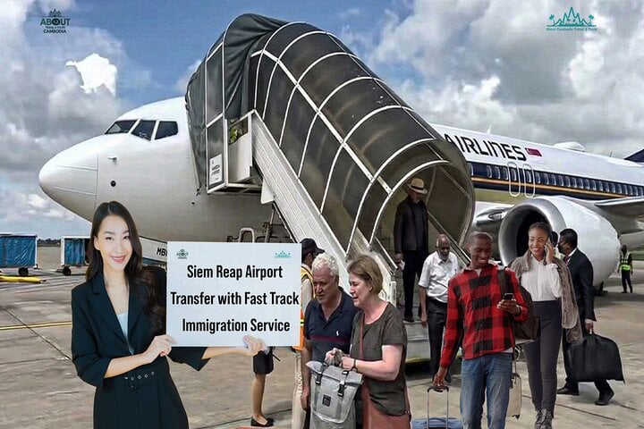 Siem Reap Airport Transfer with Fast Track Immigration Service